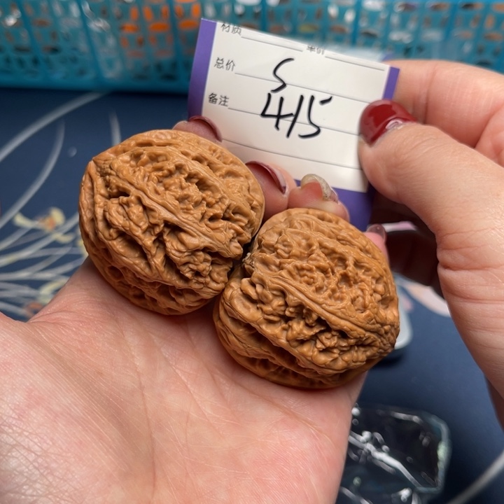 文玩核桃把件粗筋41