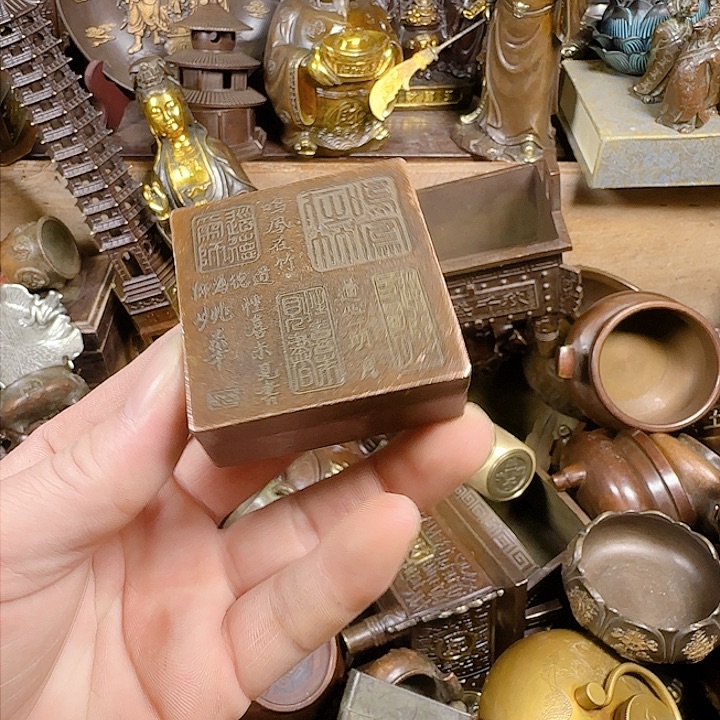 铜材质文玩摆件装饰