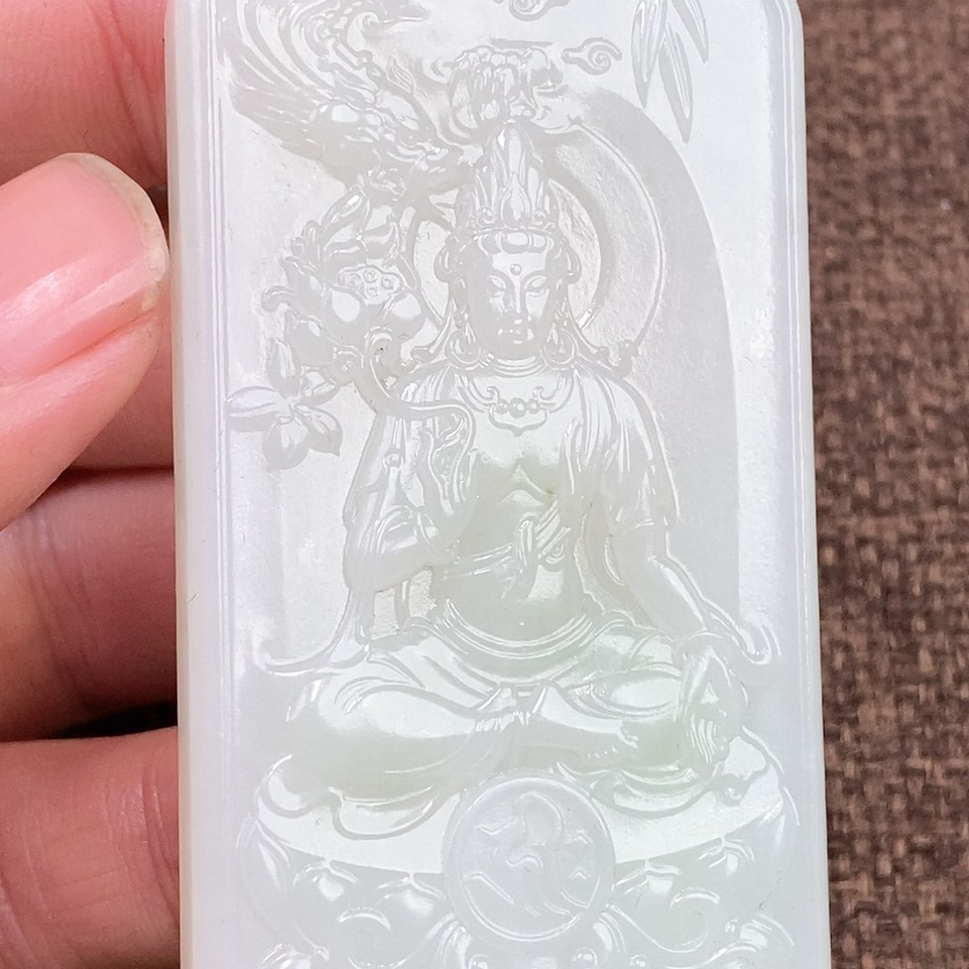 和田玉挂件未镶嵌