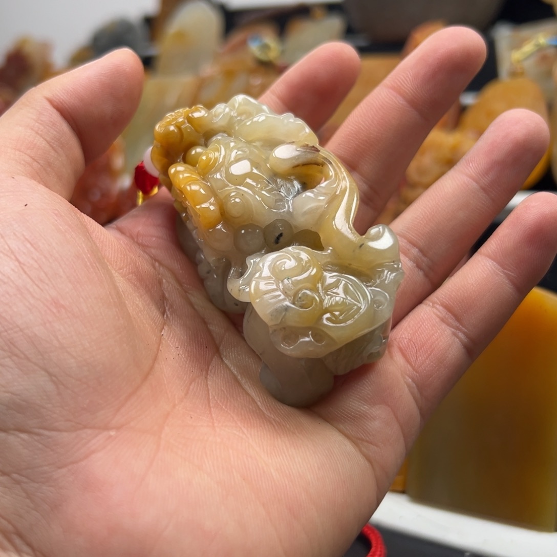 石英质玉（黄龙玉）未镶嵌多选一发货