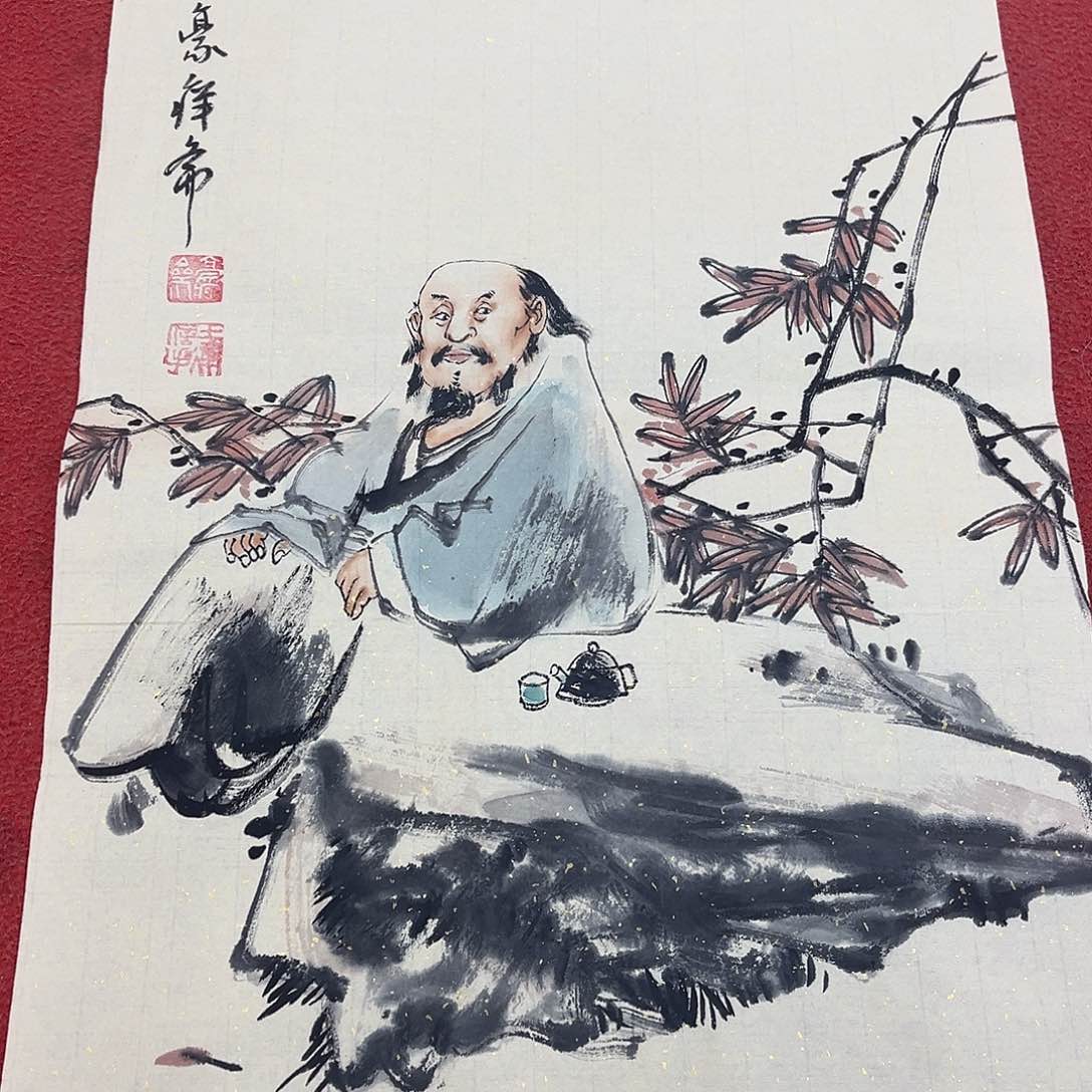 国画手绘国画作品