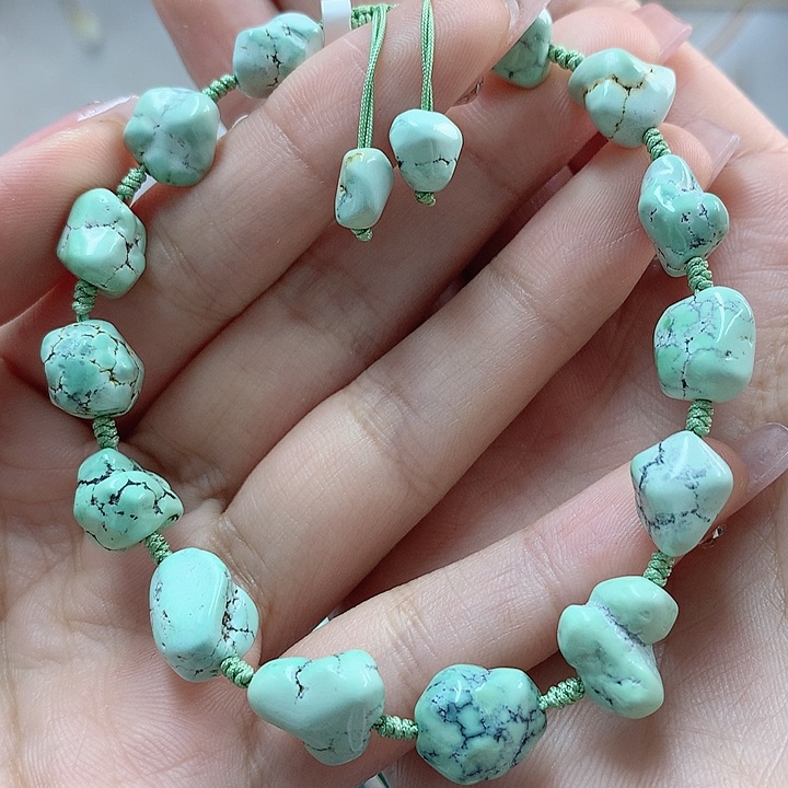 绿松石珠宝奇石未镶嵌