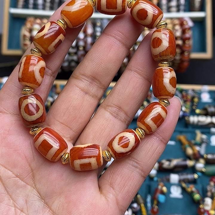 玛瑙/玉髓颈饰合金