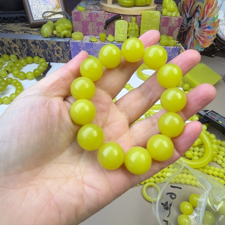 乾***哥新疆若羌黄口手串