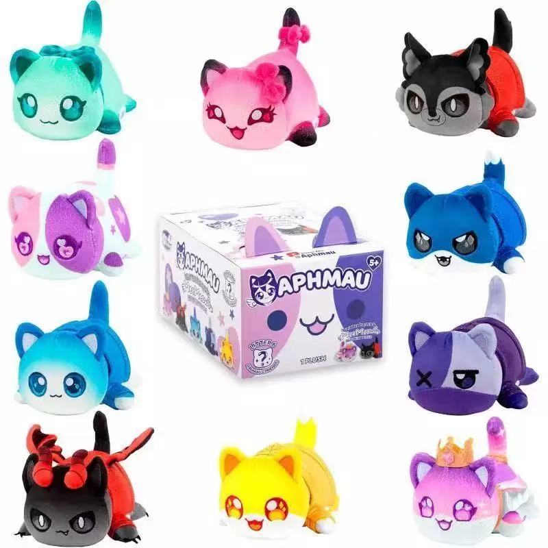 盲盒MeeMeows惊喜猫咪迷你手办新盲盒四代毛绒