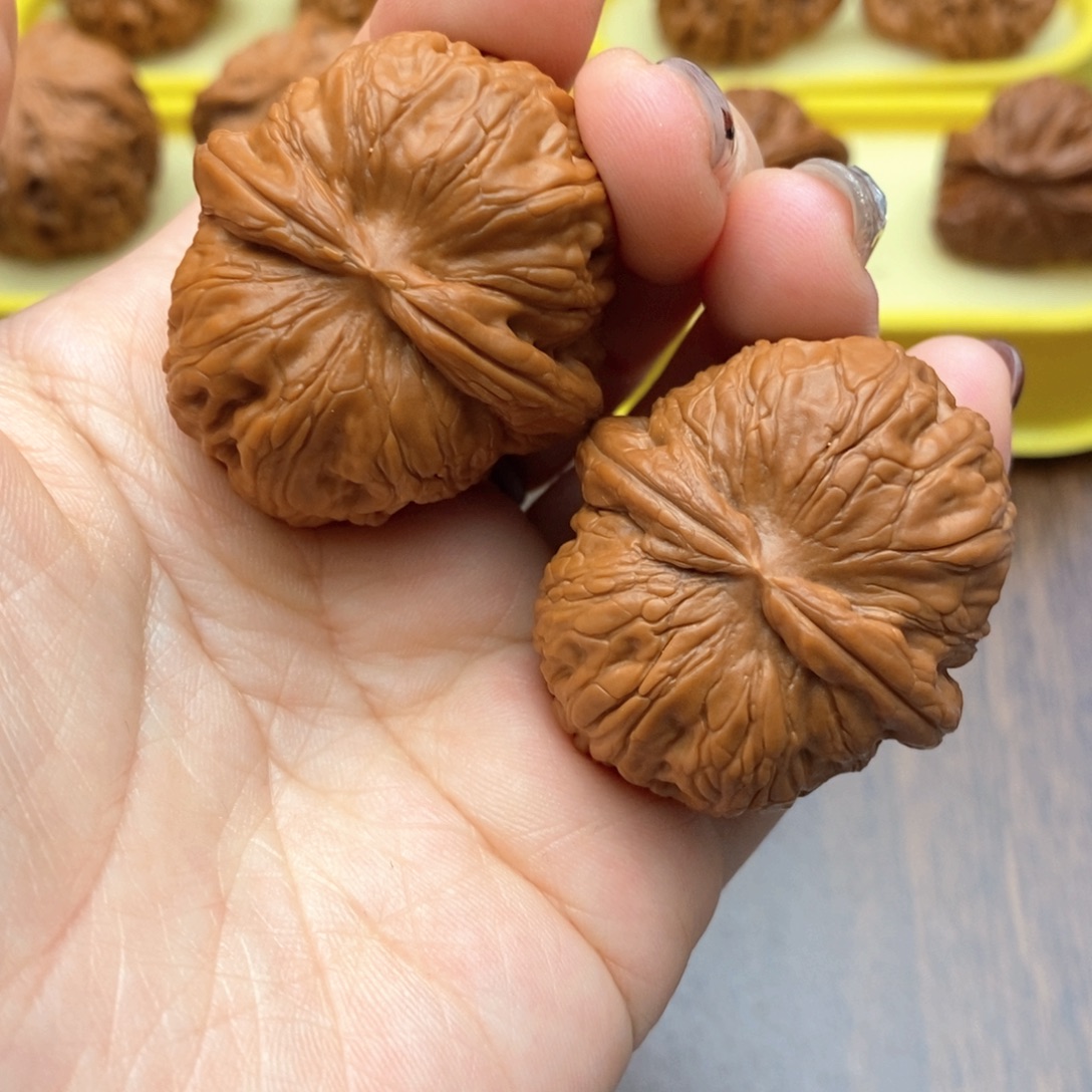 文玩核桃把件41尺全品平谷元宝