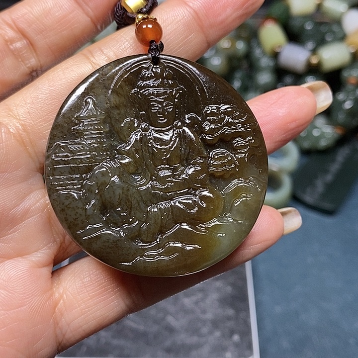 和田玉挂件未镶嵌