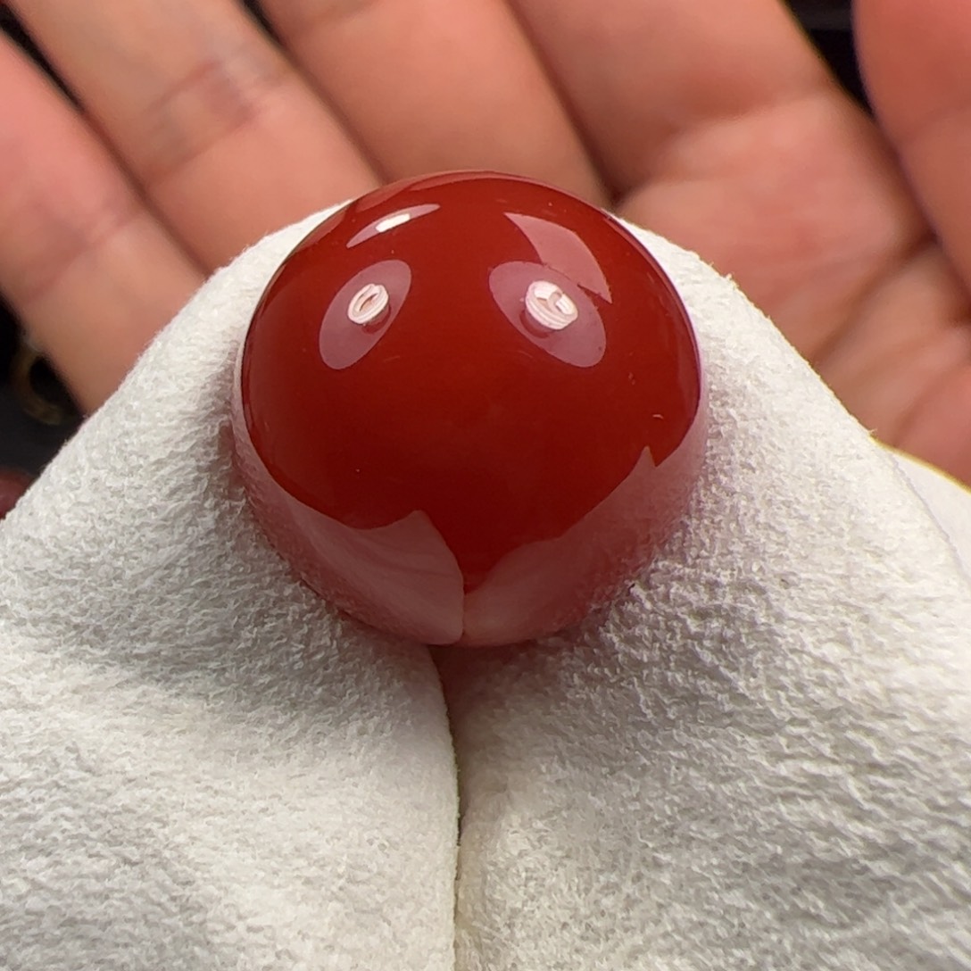 南红玛瑙珠子未镶嵌