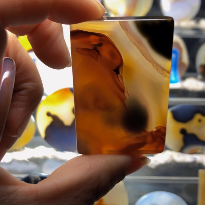 合金玛瑙/玉髓珠宝奇石156