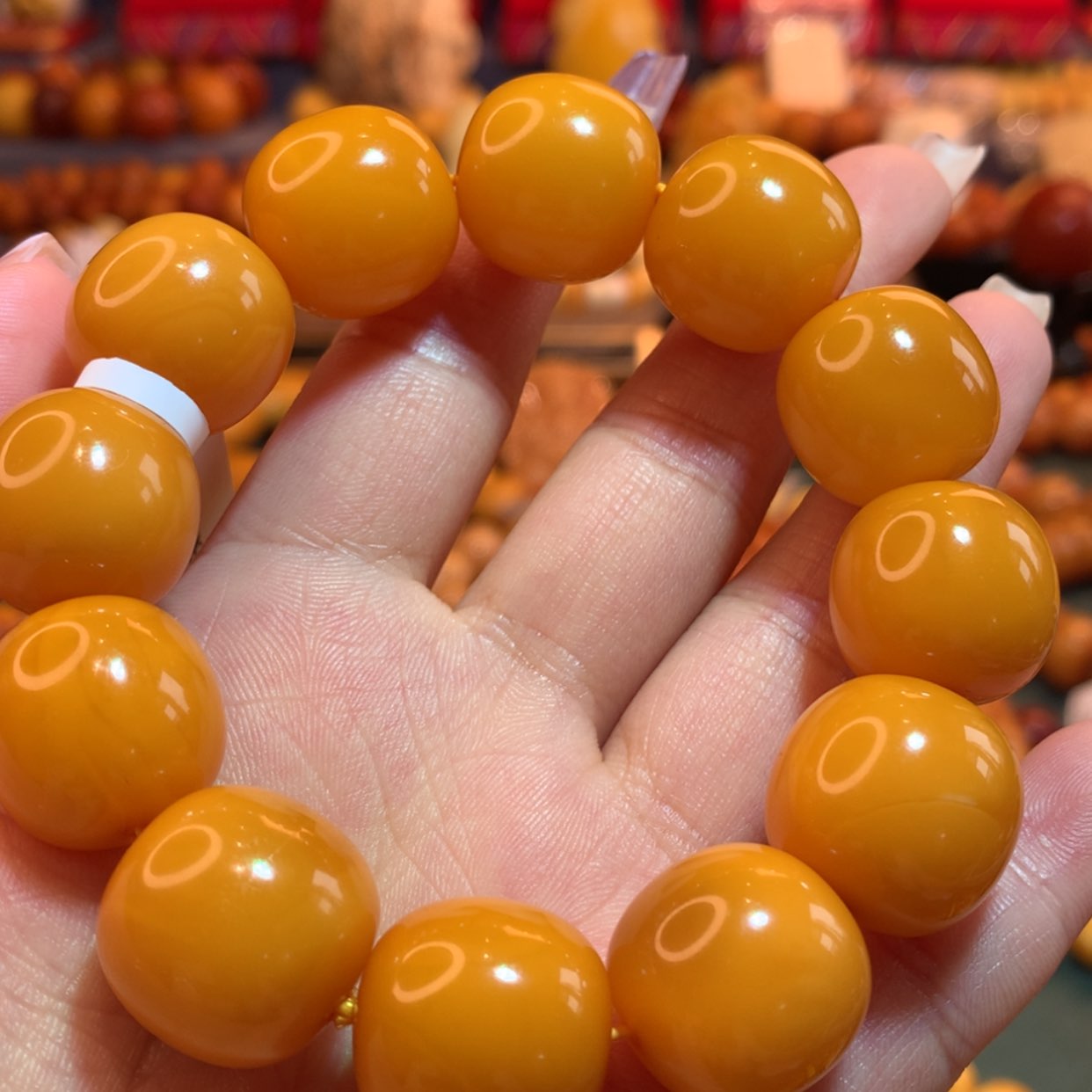 【闪购商品】蜜蜡手串未镶嵌蜜蜡手串