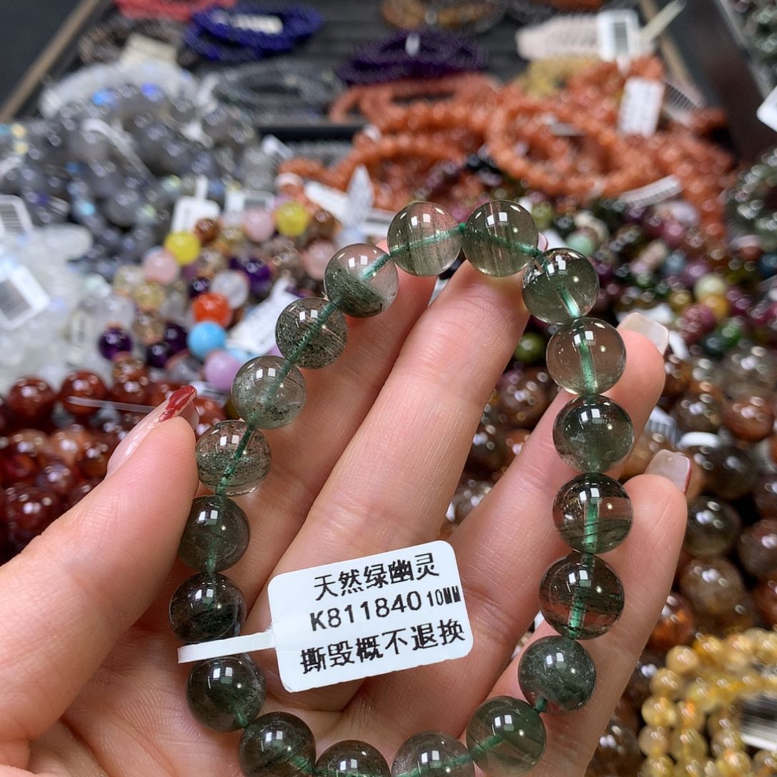 水晶手链未镶嵌，