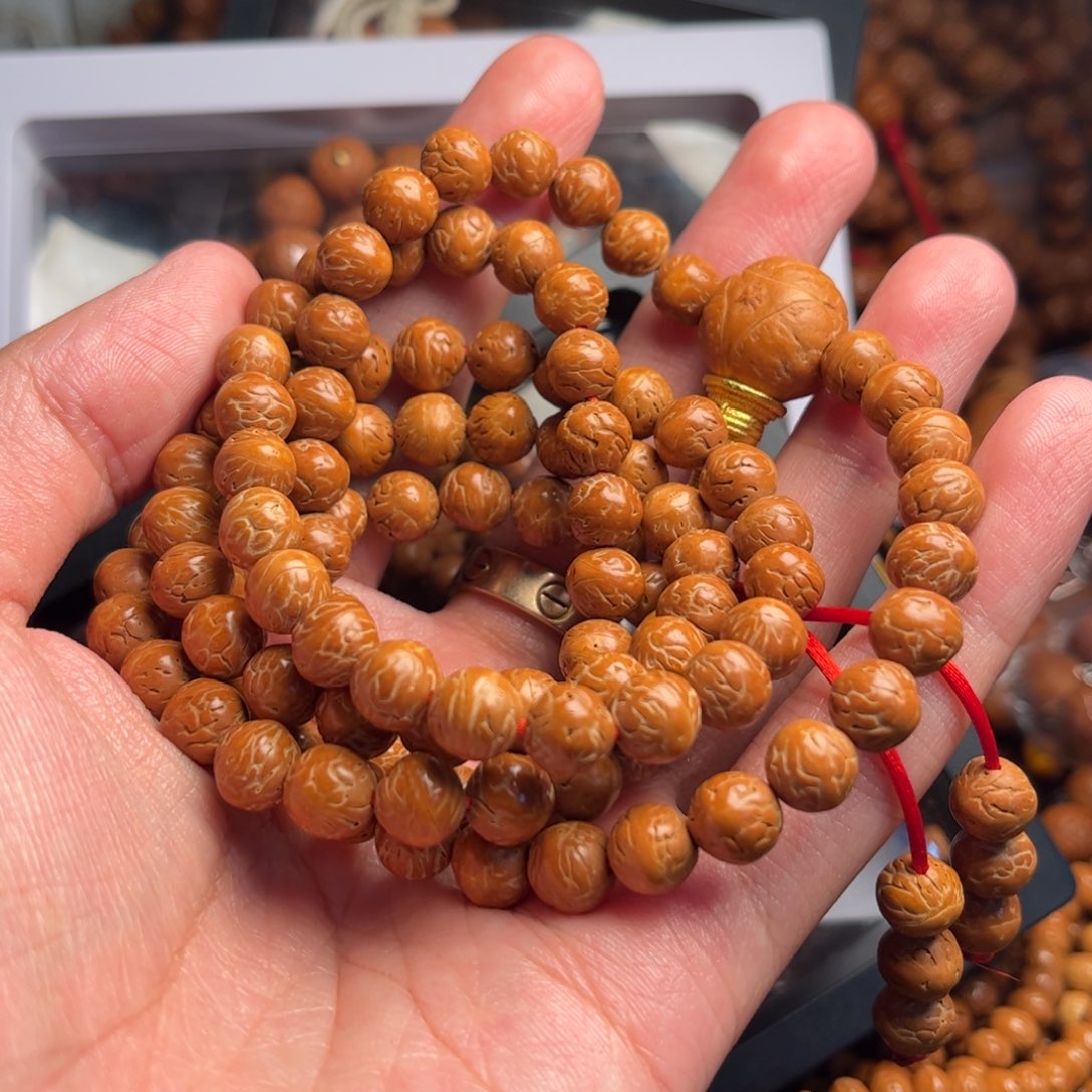 凤眼菩提吊坠一**骨凤眼