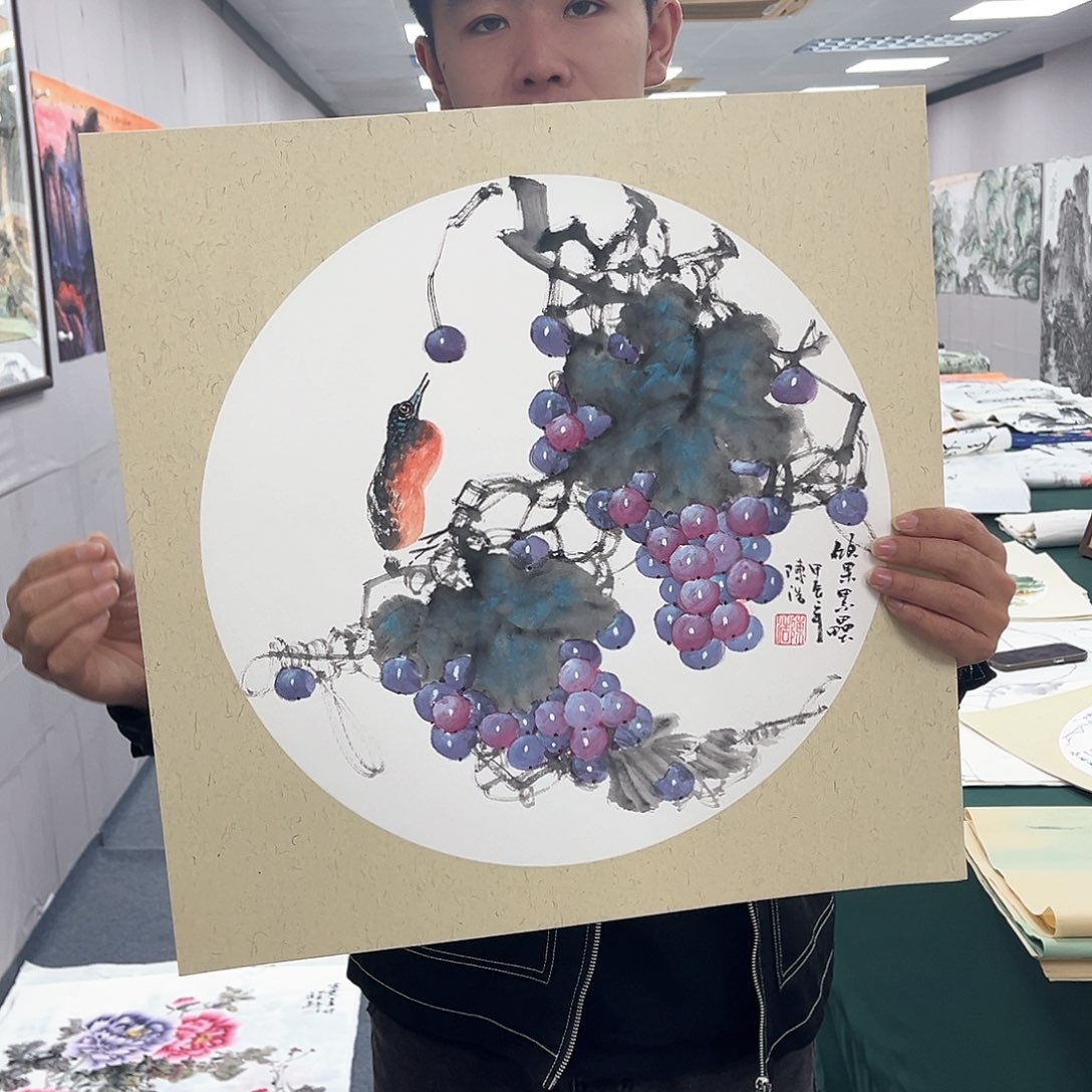 国画宣纸国画纯手绘字画