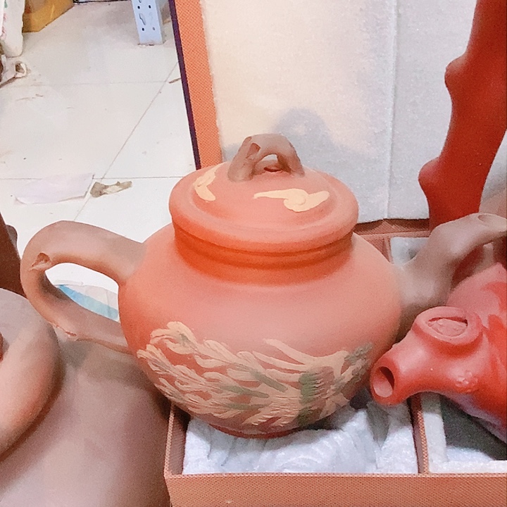 紫砂茶杯宜兴紫砂全手工制作