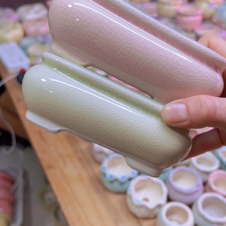 陶瓷花盆当场凑满12包邮