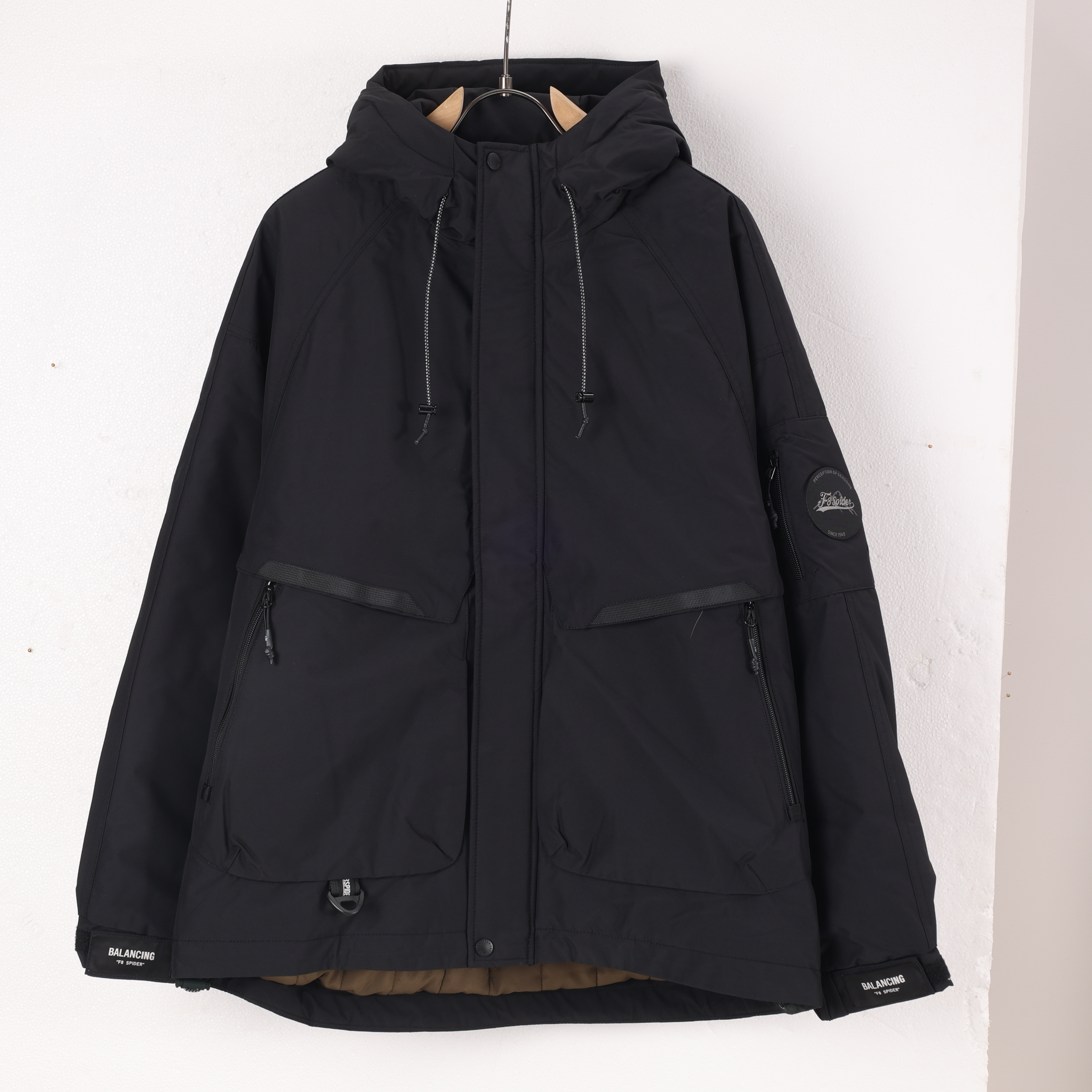 【冯漂亮甄选】N369时尚潮流休闲百搭个性棉衣