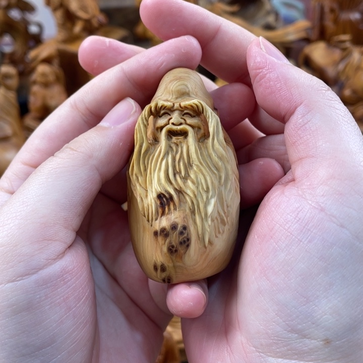 柏木（崖柏）太行崖柏根雕摆件