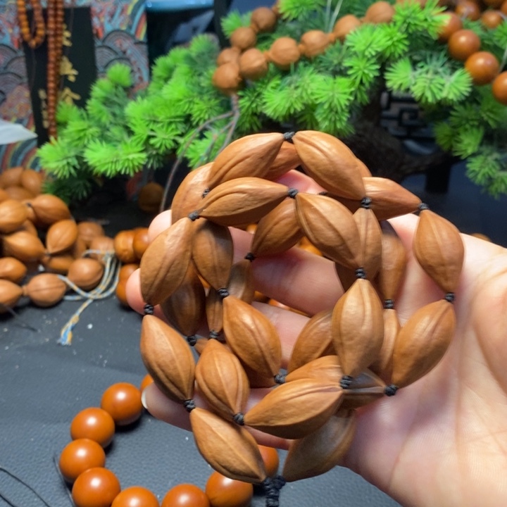 橄榄核手串1.35*2.原籽28颗
