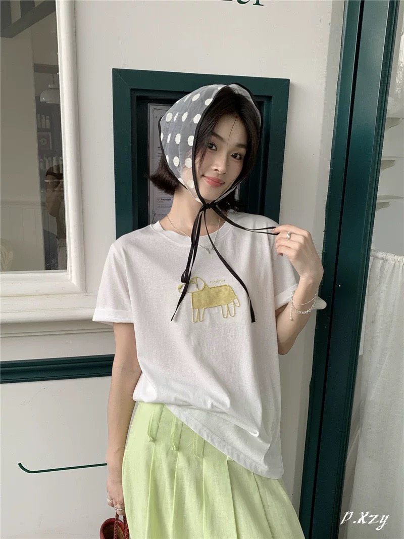 四季青九意法虫7家韩系短袖T恤