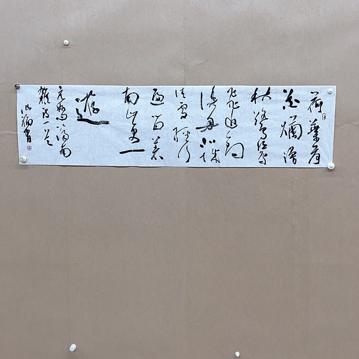 书法张福有138*34㎝辽宁LS  兰亭