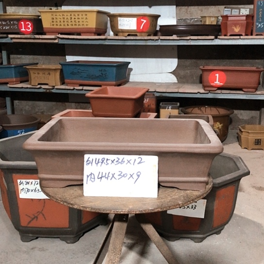 紫砂紫砂花盆包邮