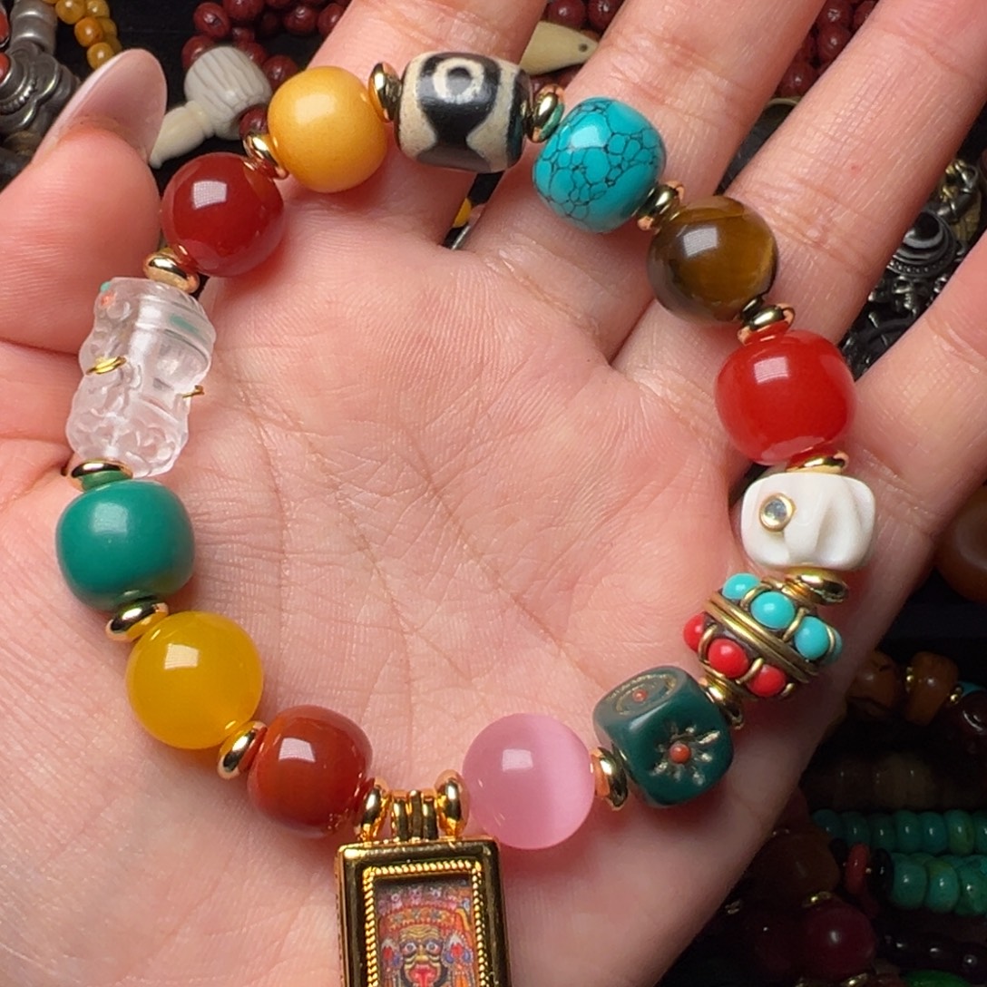 两***山菩提籽类单圈 手串