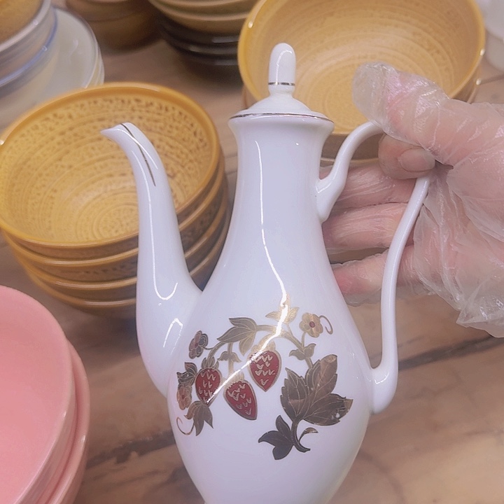 紫砂茶碗盘子碗啥都有