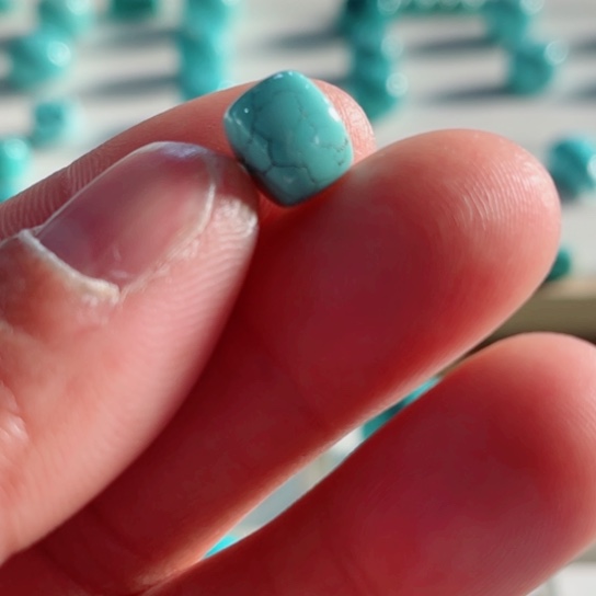 绿松石珠宝奇石未镶嵌清****光