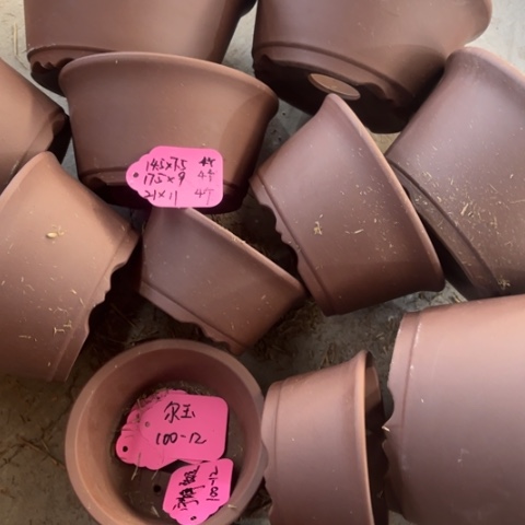 紫砂花盆100-12。100-12