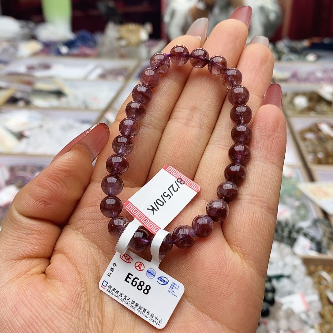 水晶手链未镶嵌E688极光