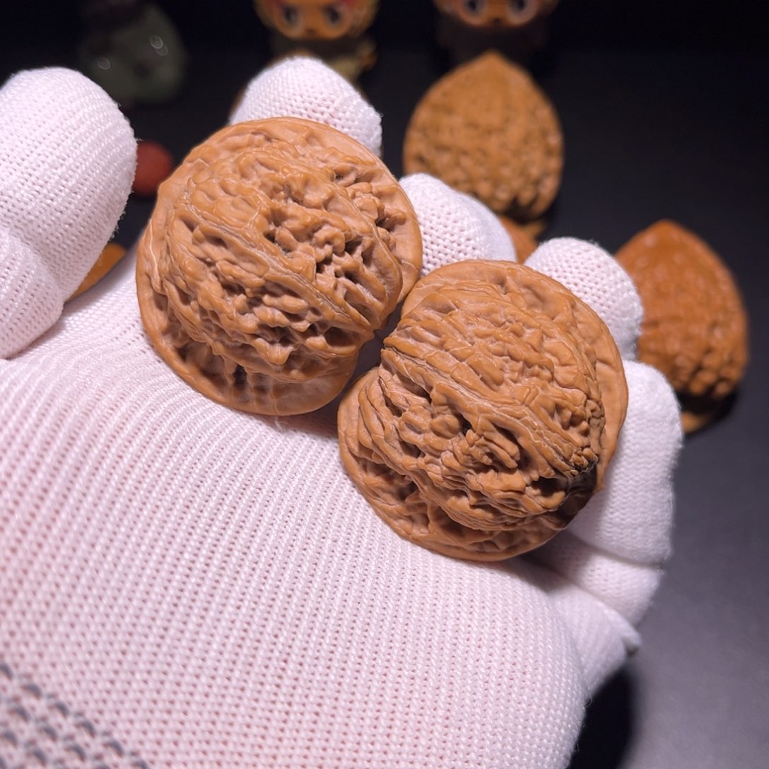 把件文玩核桃39.5mm全品无药赵闷