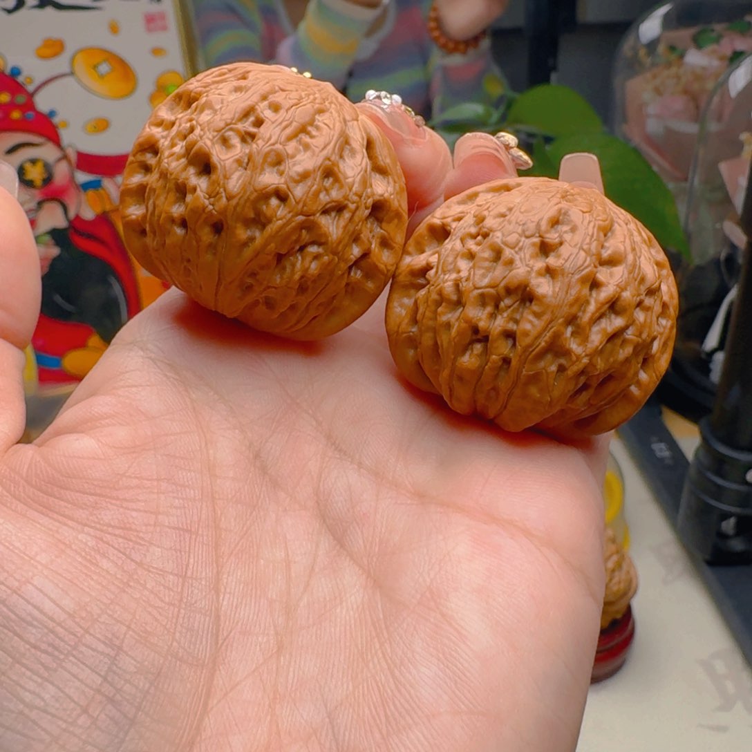 核桃把件老*子39尺寸铁锤