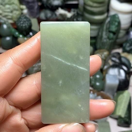 未镶嵌和田玉（糖玉）珠宝半成品一***宝