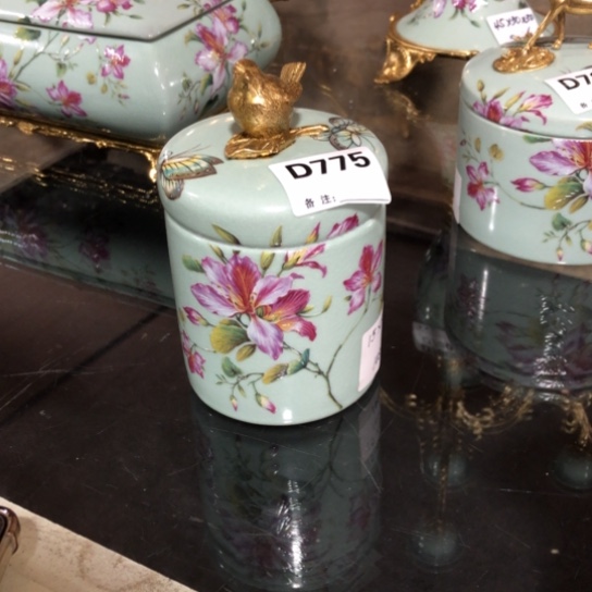 陶瓷铜配瓷高15直径8.5特价包邮不退换