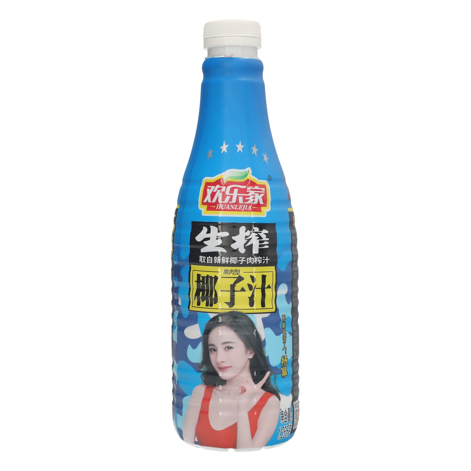 欢乐家果肉型生榨椰子汁1.25kg能喝到2025年3月15