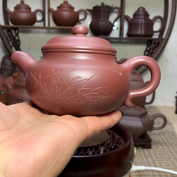 一***子茶壶紫砂原矿紫砂壶