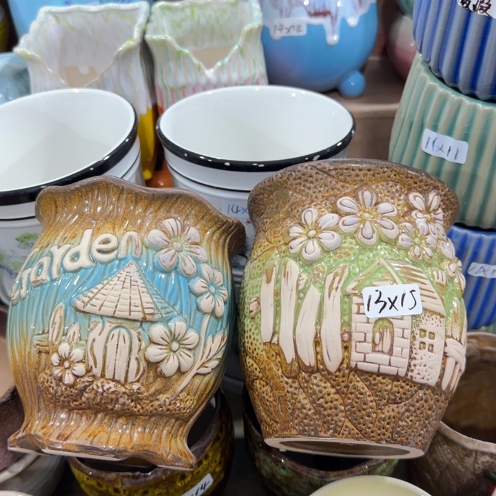 凑9块包邮，有孔，花盆