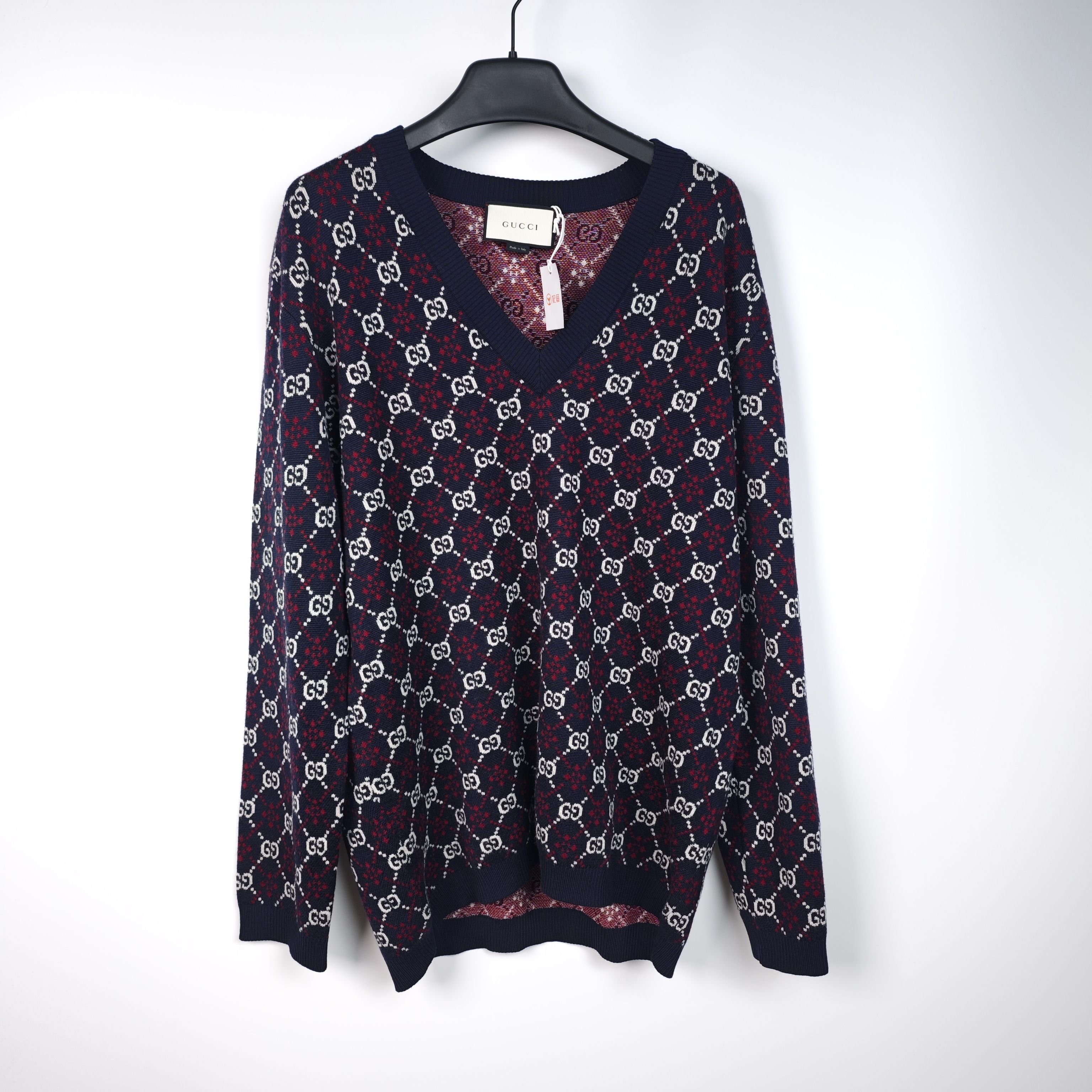 99新 GUCCI/古驰 海囤J/古驰上衣/3XL码/ys38970