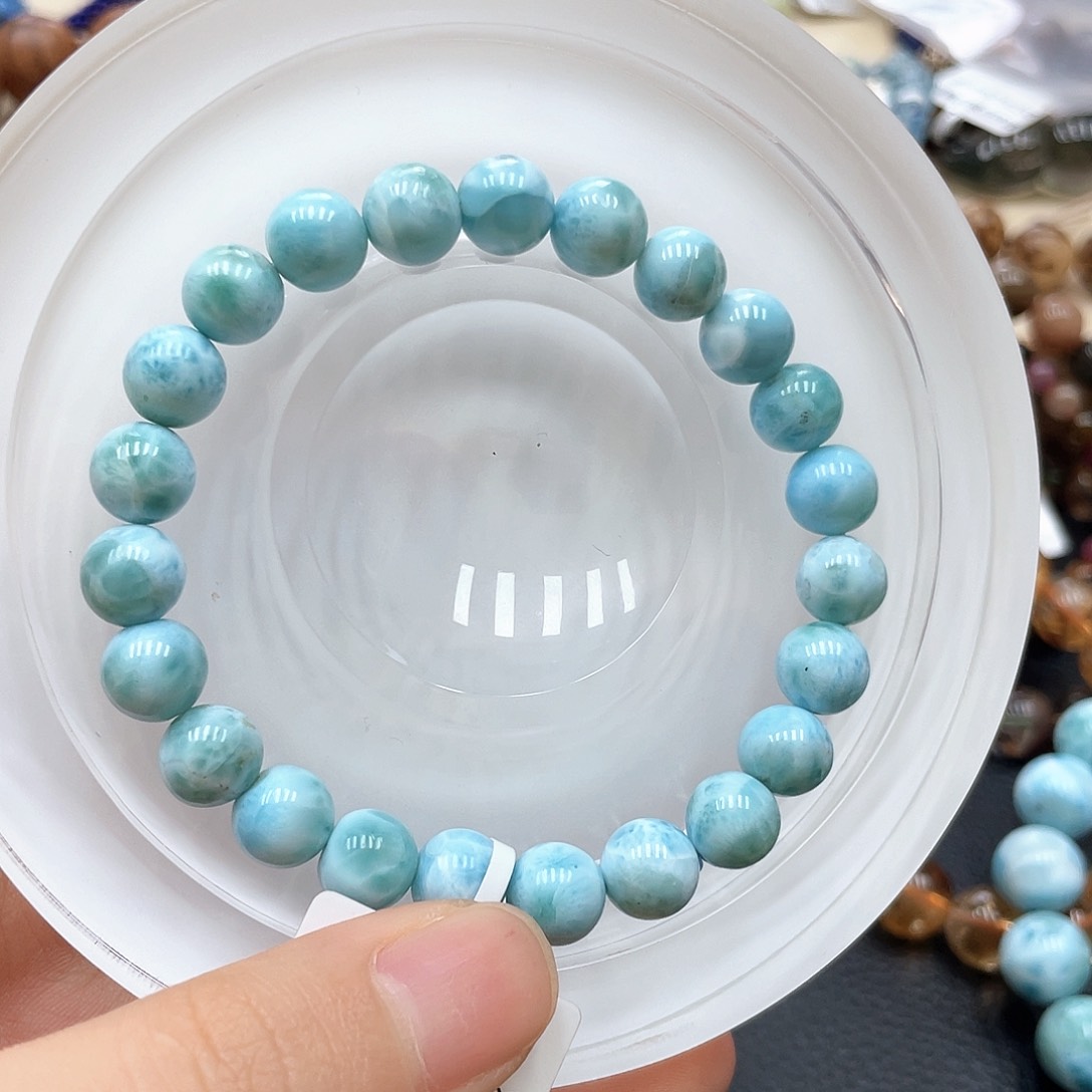 烟晶手链未镶嵌海纹石