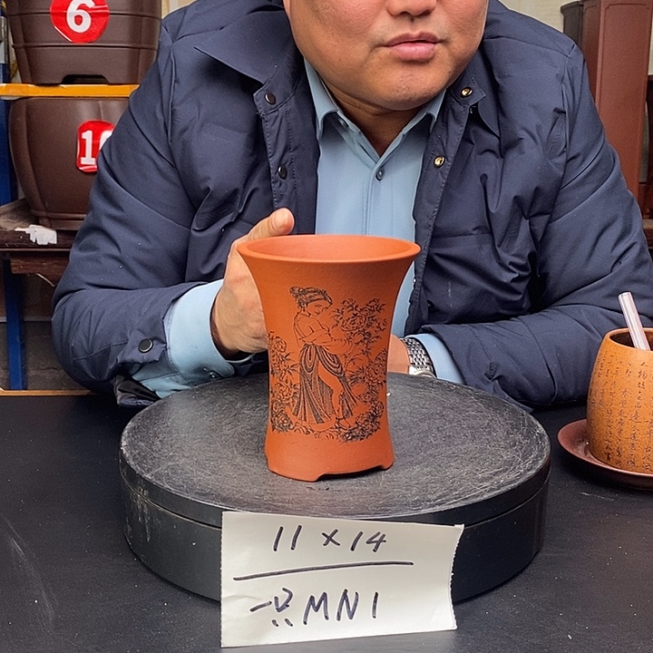 花盆紫砂货号一只MN1