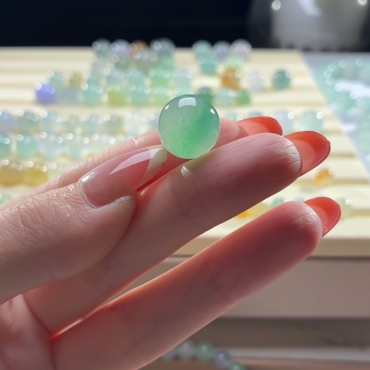 定制翡翠未镶嵌卡13.4