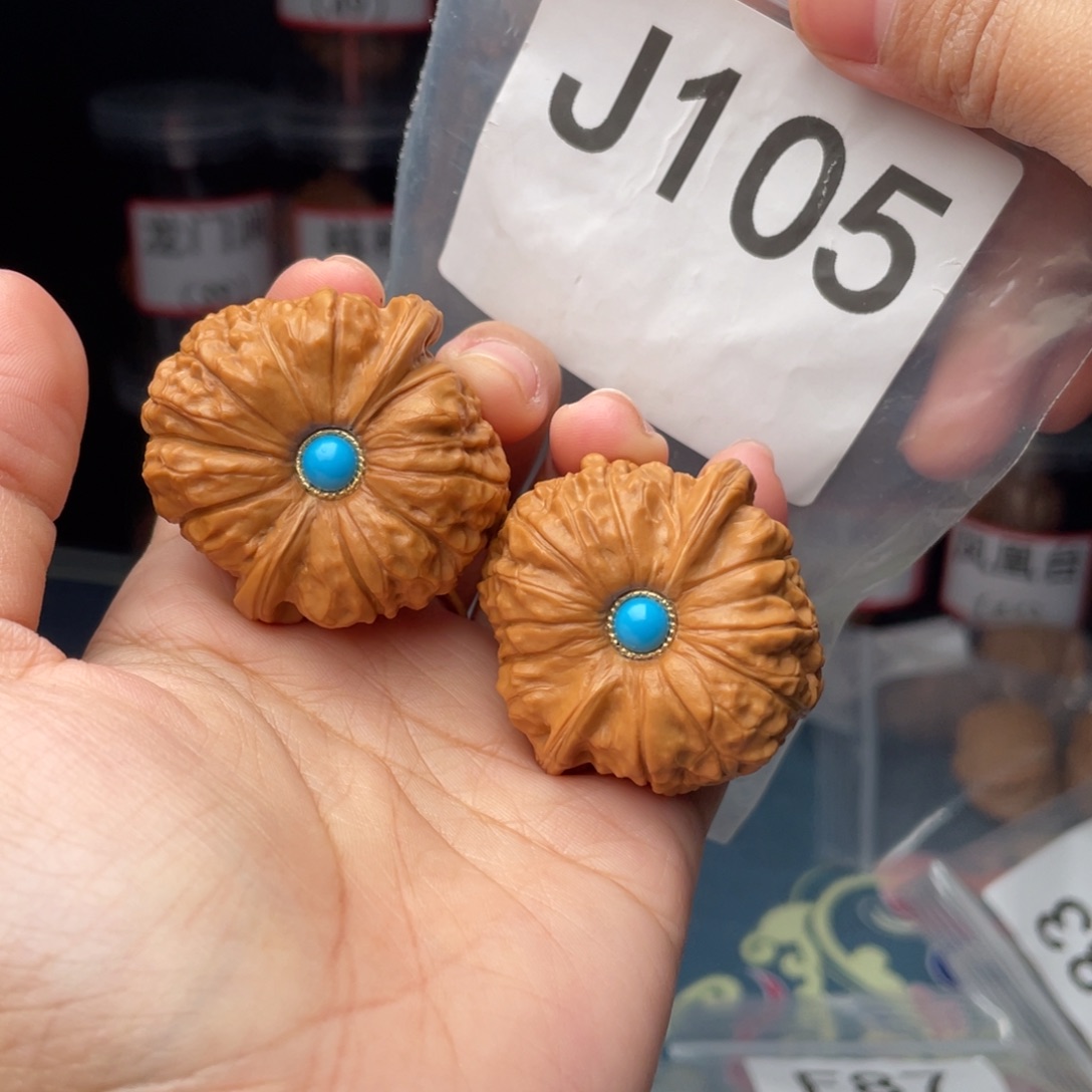 文玩核桃把件41南瓜