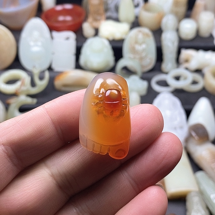 玛瑙/玉髓挂件未镶嵌