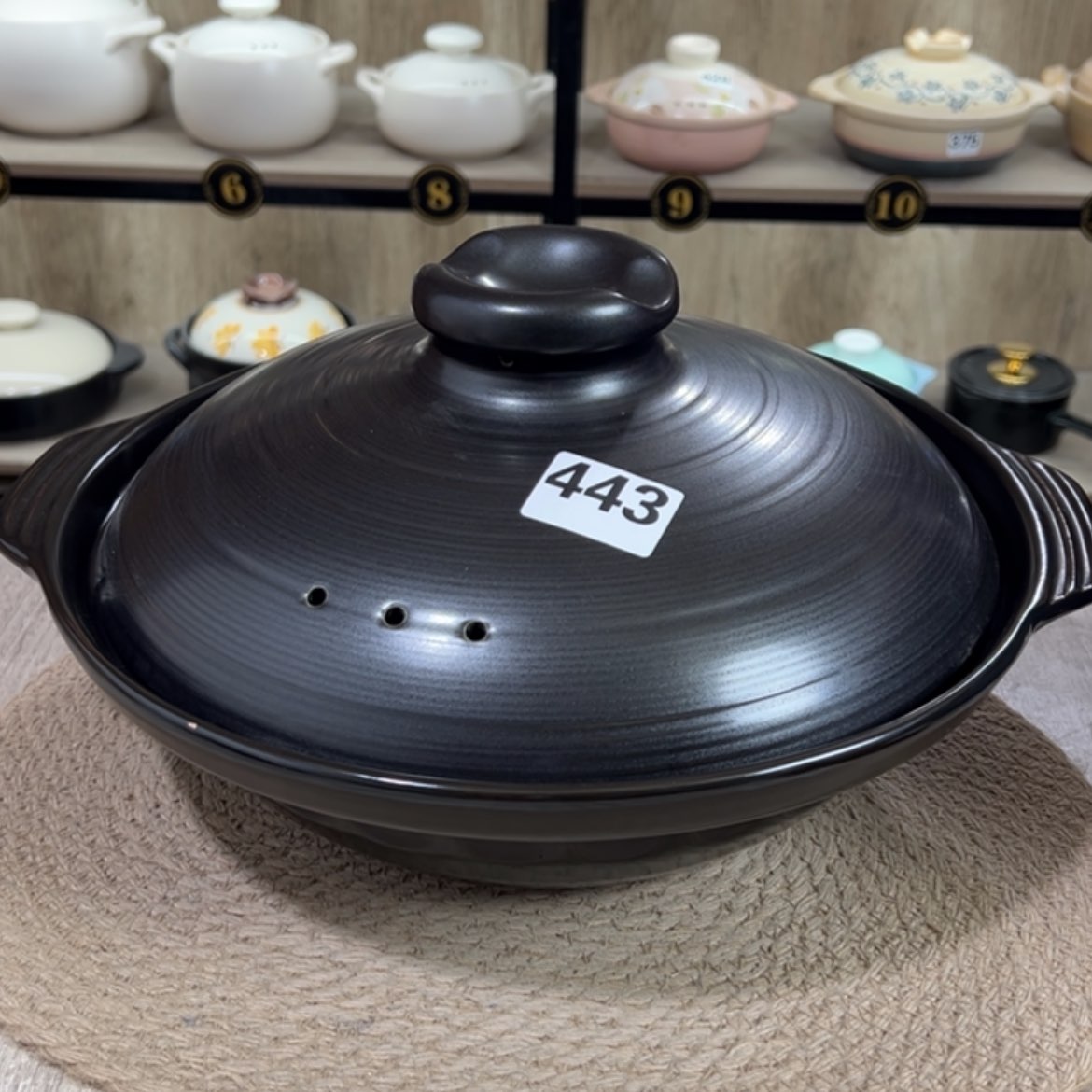 【闪购商品】口径32.5厘米砂锅微瑕疵品443