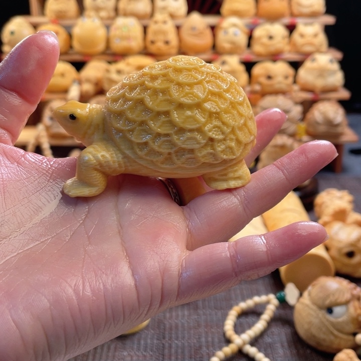 竹曦**贝金钱龟福利微瑕带油包