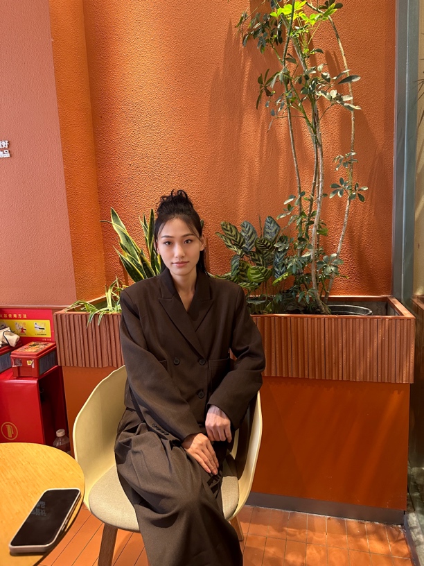 简约原创阔腿西裤气质时尚休闲美拉德百搭