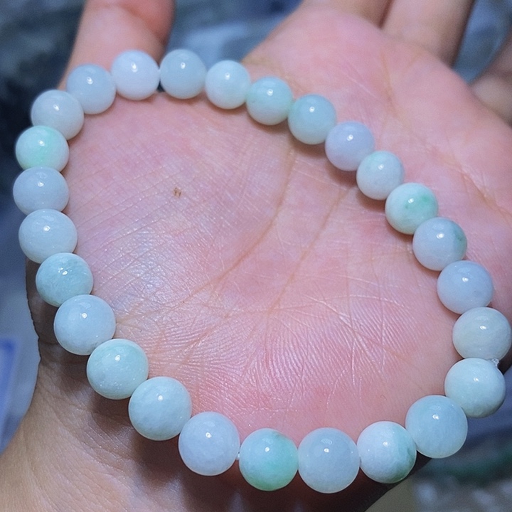 未镶嵌手串翡翠天然缅甸A货翡翠7.8