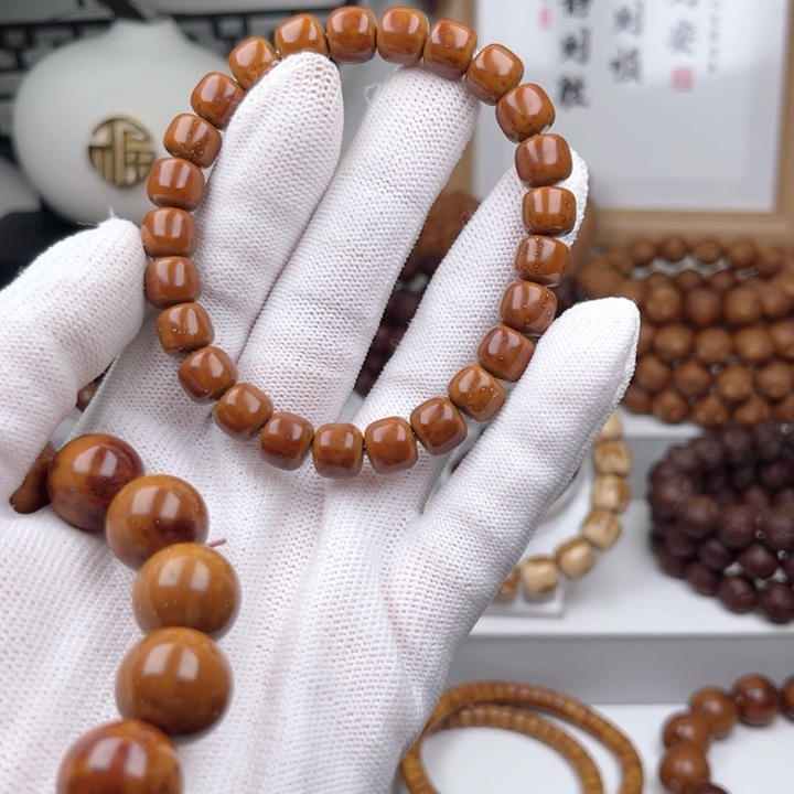 紫金鼠手串1*月紫金鼠实心