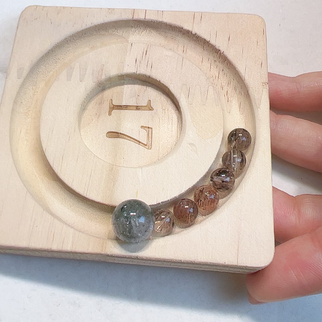 水晶手链未镶嵌绿幽灵
