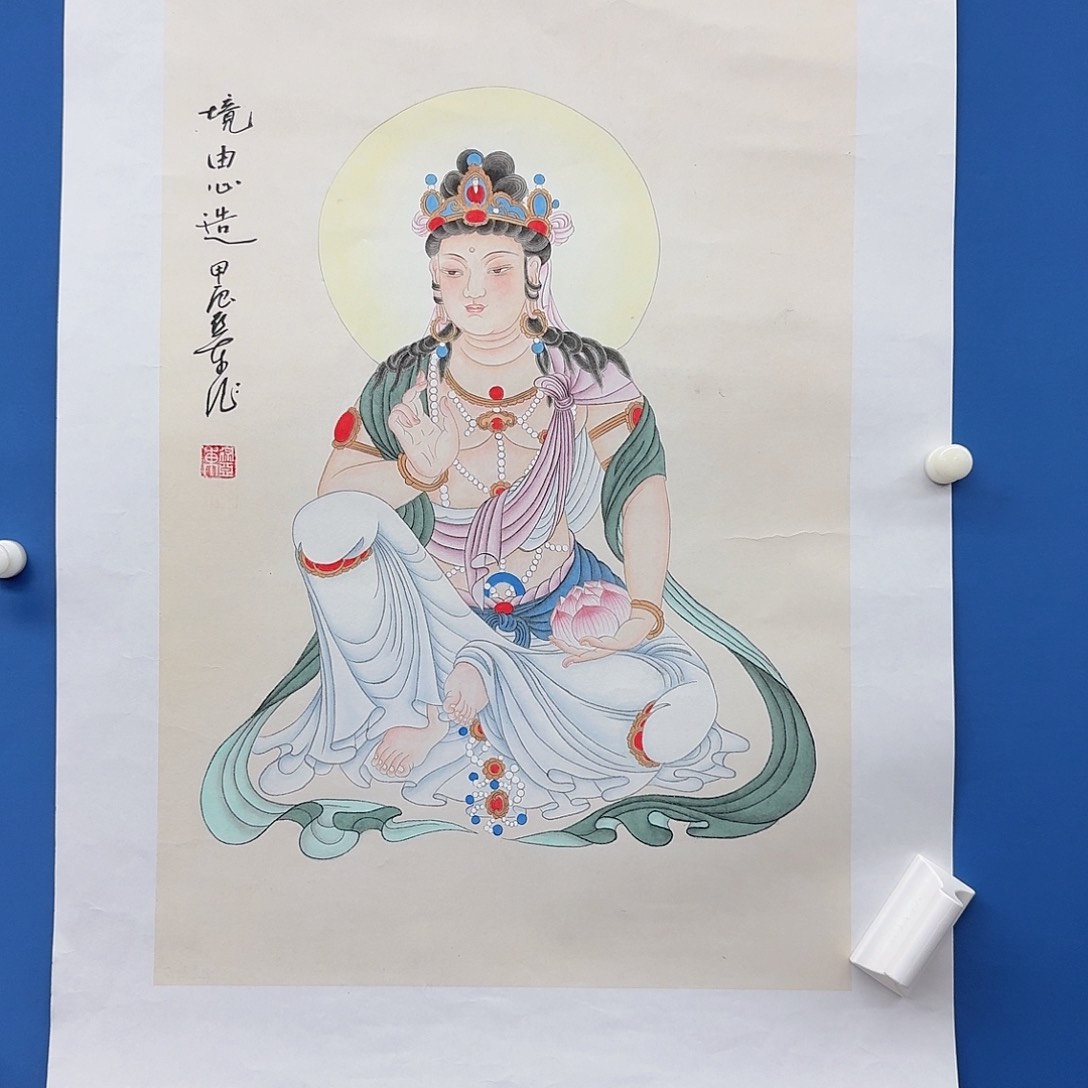 国画多次参加国内外大型